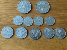 10 lire 1948/49 1953/55 1951 1983, 5 lire 1954 