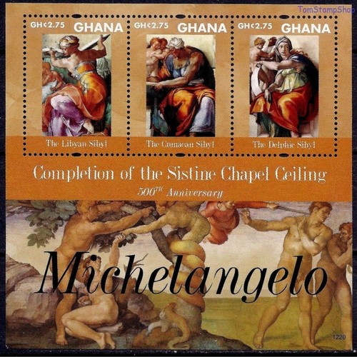 Ghana 2012 michelangelo sibyl - michelangelo,