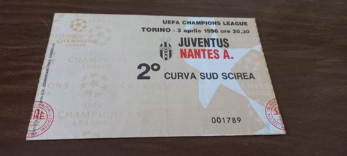 Biglietto juventus nantes 0 - juventus, 2-0