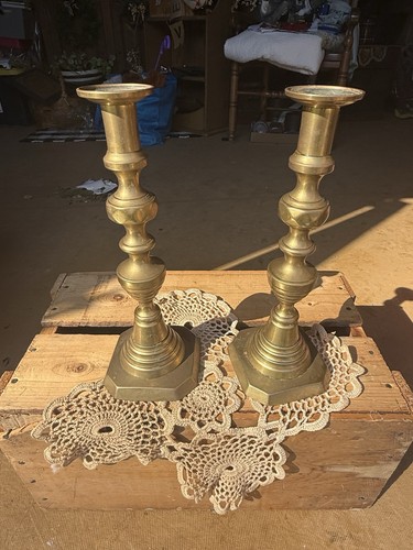 Coppia candelabri vintage - coppia, di