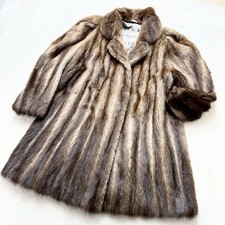 Cappotto donna blu visone iris