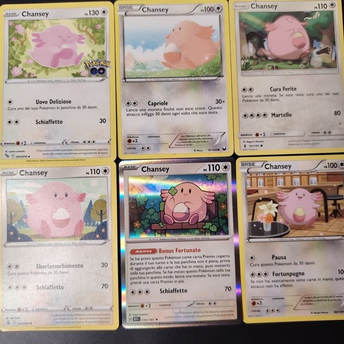Pokemon lotto chansey - pokemon,