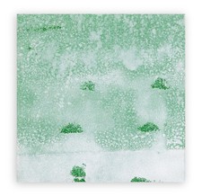 Paolo Masi Opera anno 1998 Smalti su cartoni ondulati e sovrapposti 20x20cm