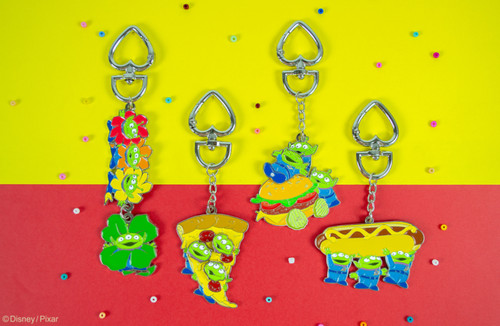 Set portachiavi alieno toy - set,