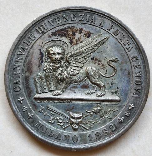 Medaglia carnevale venezia - medaglia,