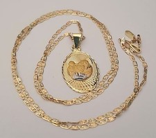 Ciondolo vero oro giallo