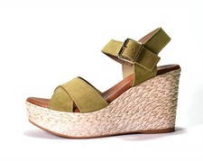 Sandalo con zeppa Cordani