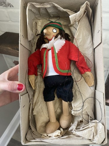Pupazzo marionetta pinocchio - marionetta,