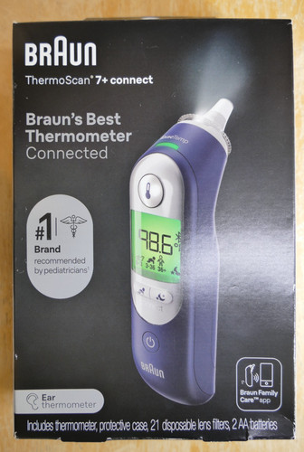 Braun thermoscan connect - thermoscan, 7+