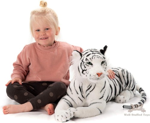 Peluche tigre - , bianca