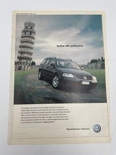 Clipping Pubblicità Advertising 2003  Volkswagen Passat Incline alla perfezione