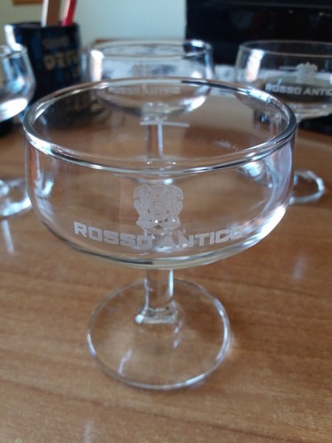 Bicchieri rosso antico pezzi - rosso,