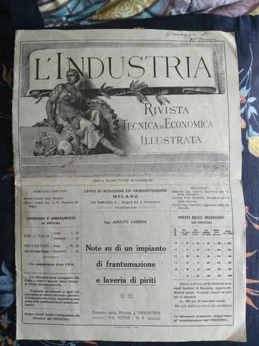 Industria 1914 milano - industria,