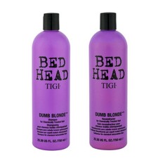 TIGI Bed Head Shampoo e Balsamo Biondo Muto per Capelli Biondi 25,36 fl...
