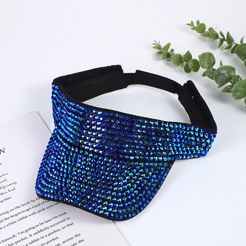Cappello visiera sole strass - cappello,