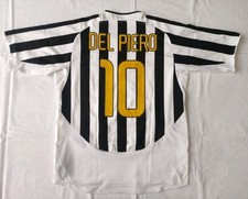 MAGLIA CALCIO VINTAGE JUVENTUS HOME NIKE 2003/04 FASTWEB #10 DEL PIERO ORIGINALE