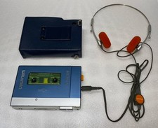 WALKMAN SONY TPS L2 +  CUFFIE MDR-4 + CUSTODIA ORIGINALE + Cassetta. REVISIONATO