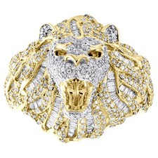 Anello da uomo a fascia faccia