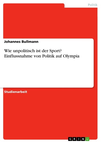 Wie unpolitisch ist - , der