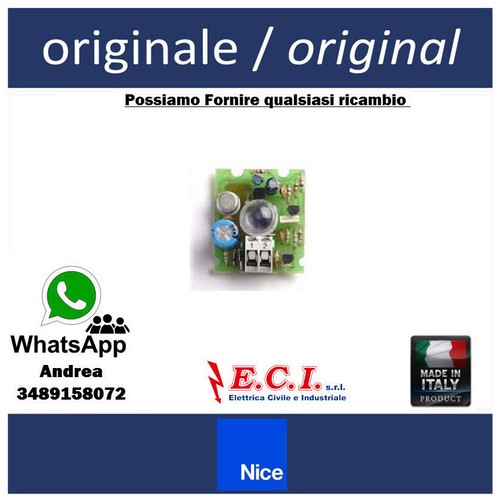 Nice 043de 8001 scheda - 043de-tx.8001, tx