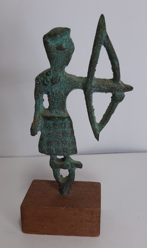 Bronzetto nuragico arciere - nuragico,