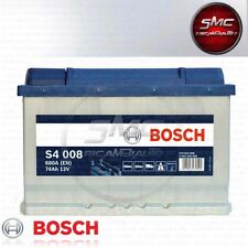 BATTERIA AUTO BOSCH SILVER S4 008 74Ah 680A 12v DX 0092S40080 PRONTA ALL'USO