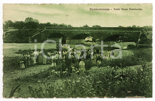 1933 decimomannu ponte - (ca),