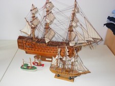 ARREDO LEGNO VINTAGE   HMS VICTORY cm. 60x43 BRIGANTINO  PESCHERECCI