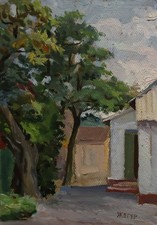 Paesaggio villaggio originale