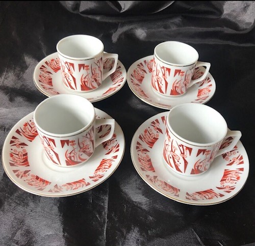 Set tazzine piattini - 4,
