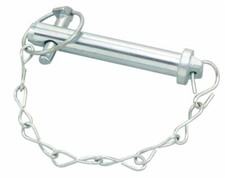 PERNO PER 3° PUNTO Ø19X120MM CON SPINA SCATTO SPINOTTO ATTACCO A TRE PUNTI