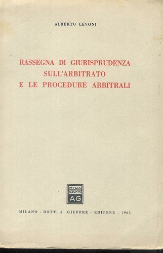 Rassegna giurisprudenza - di,