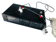 Yamaha k-222 Lettore Cassette Hi Fi Boxato Separato con Spina Convertitore Vintage ra