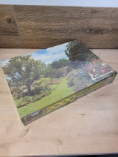 Puzzle vintage Falcon De-Luxe Imperial 2000 giardino inglese nuovo e sigillato