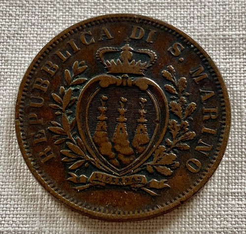 Centesimi 1893 san marino - centesimi,
