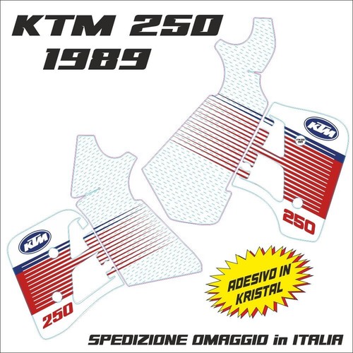 Adesivi kristal ktm 250 - adesivi,