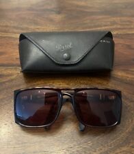 Occhiali da sole vintage Persol RATTI 003 Italia uomo med con custodia DG