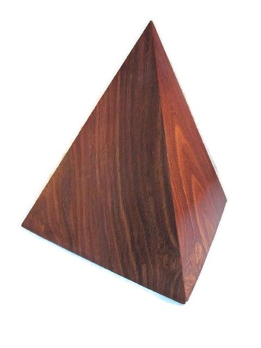 Urna piramide legno 8 - in,