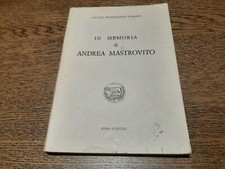 Circolo archeologico romano, In memoria di Andrea Mastrovito, Roma 1972 [I7]