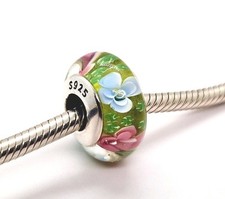 🩷 Charm perle in vetro di