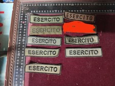 LOTTO TOPPE GRADI PATCH ESERCITO ITALIANO RARITA'!