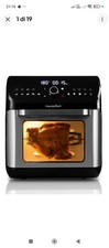 PremierTech Friggitrice ad Aria Calda - 12 litri, 10 Funzioni, Touch XXL Forno