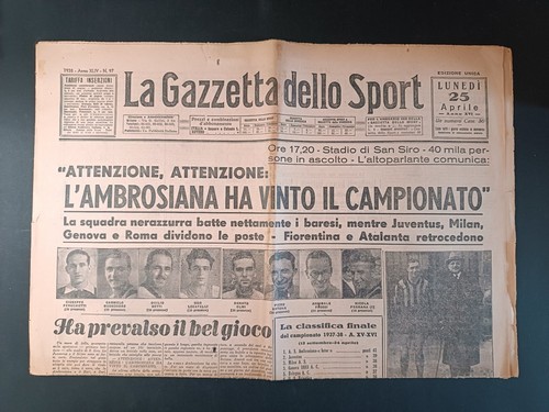 Gazzetta dello sport - la, numero