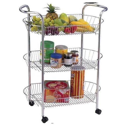 Carrello cucina metallo - metallo, con