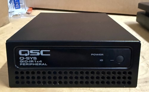 Qsc sys qio - q-sys, qio-gp8x8