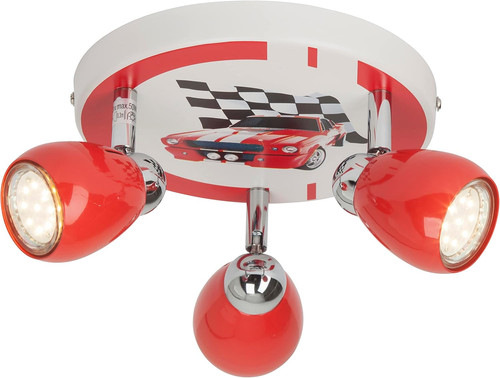 Lampadario gu10 w rosso - gu10,, w,