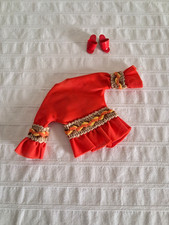 RARO 1972 Top,sandali Barbie Peasant Pleasant #3482  Mattel-NO DOLL