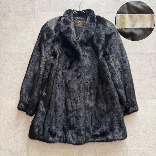 Cappotto lungo saga visone - cappotto,