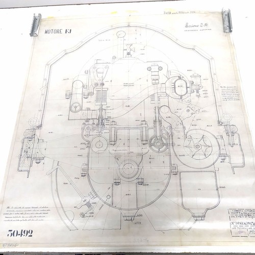 Disegno tecnico originale auto