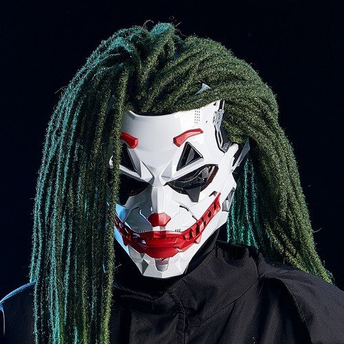 Cyberpunk joker maschera - cyberpunk,